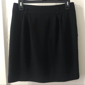 LOFT black dress skirt